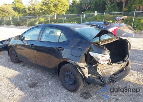 2015 Toyota Corolla L from USA, damaged, VIN 2T1BURHE4FC313746